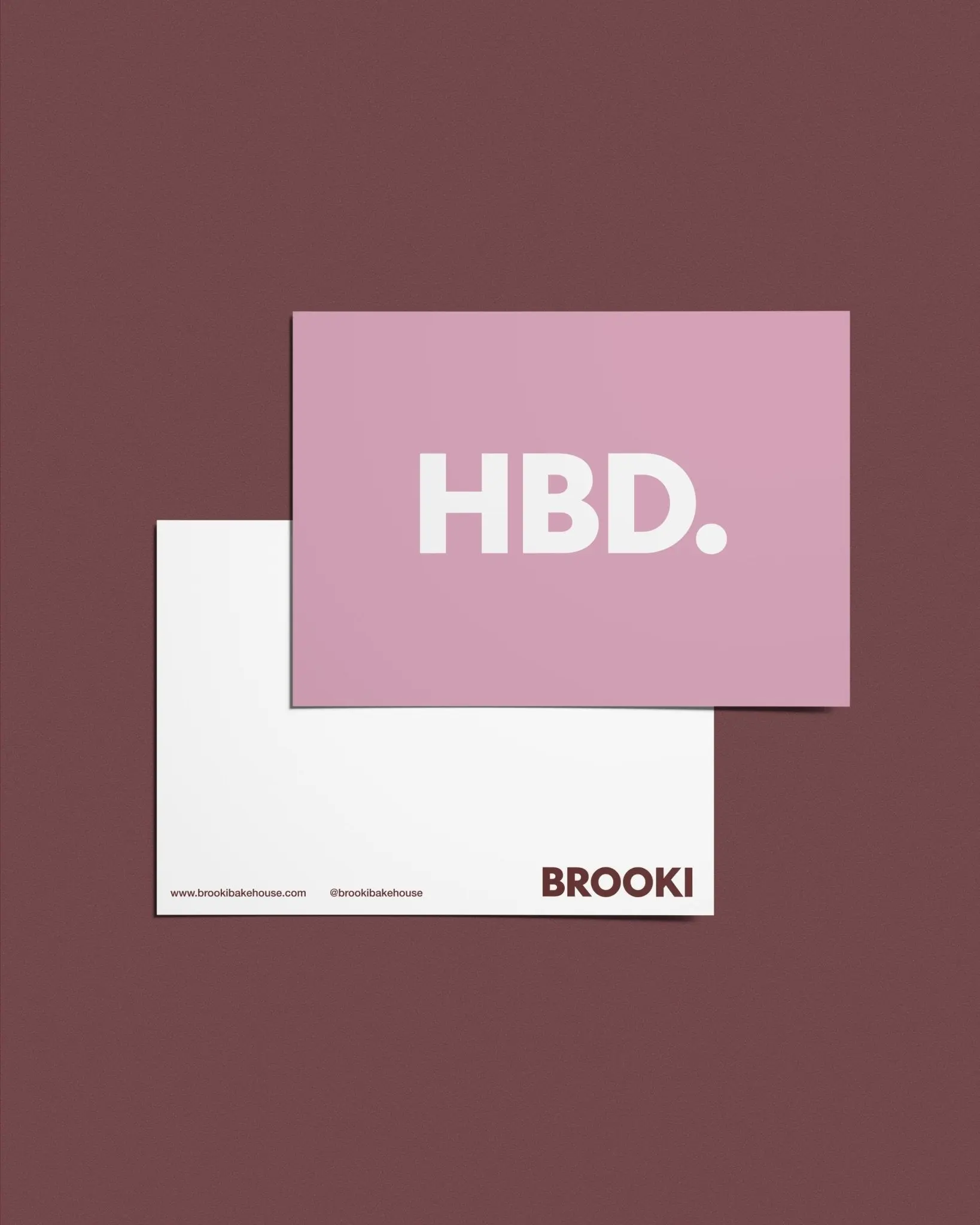 HBD. Postcard